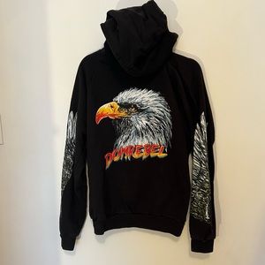 Domrebel Dom Rebel Montreal Eagle Sweat Shirt Hoodie